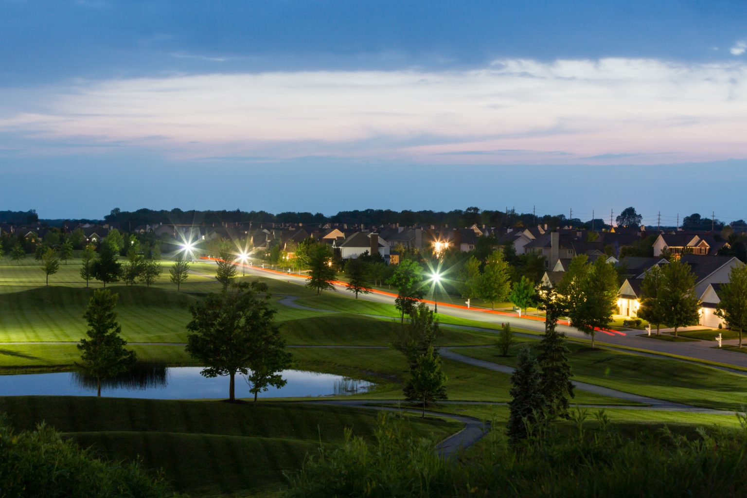 iluminação LED para clubes de campo | BRLUX